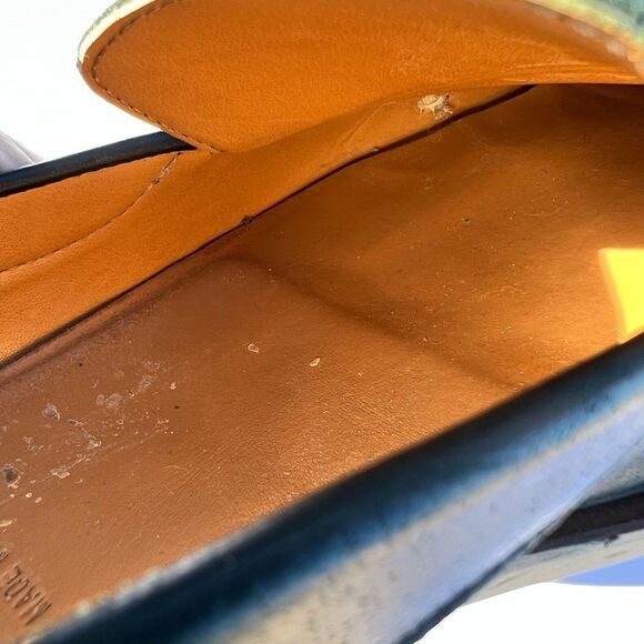 Everlane The Modern Loafer Pointed Toe Shoe Size 9 Ivy Green - Picture 10 of 12